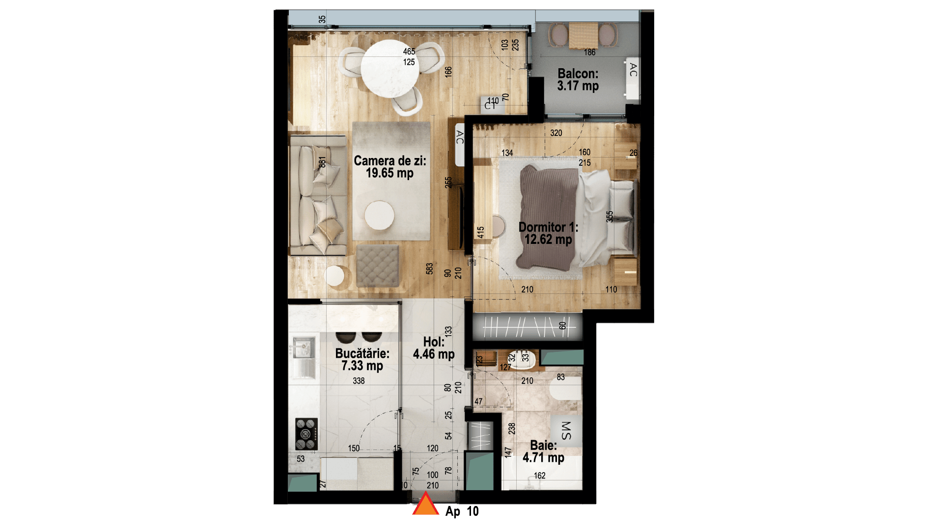 Apartament tip 10