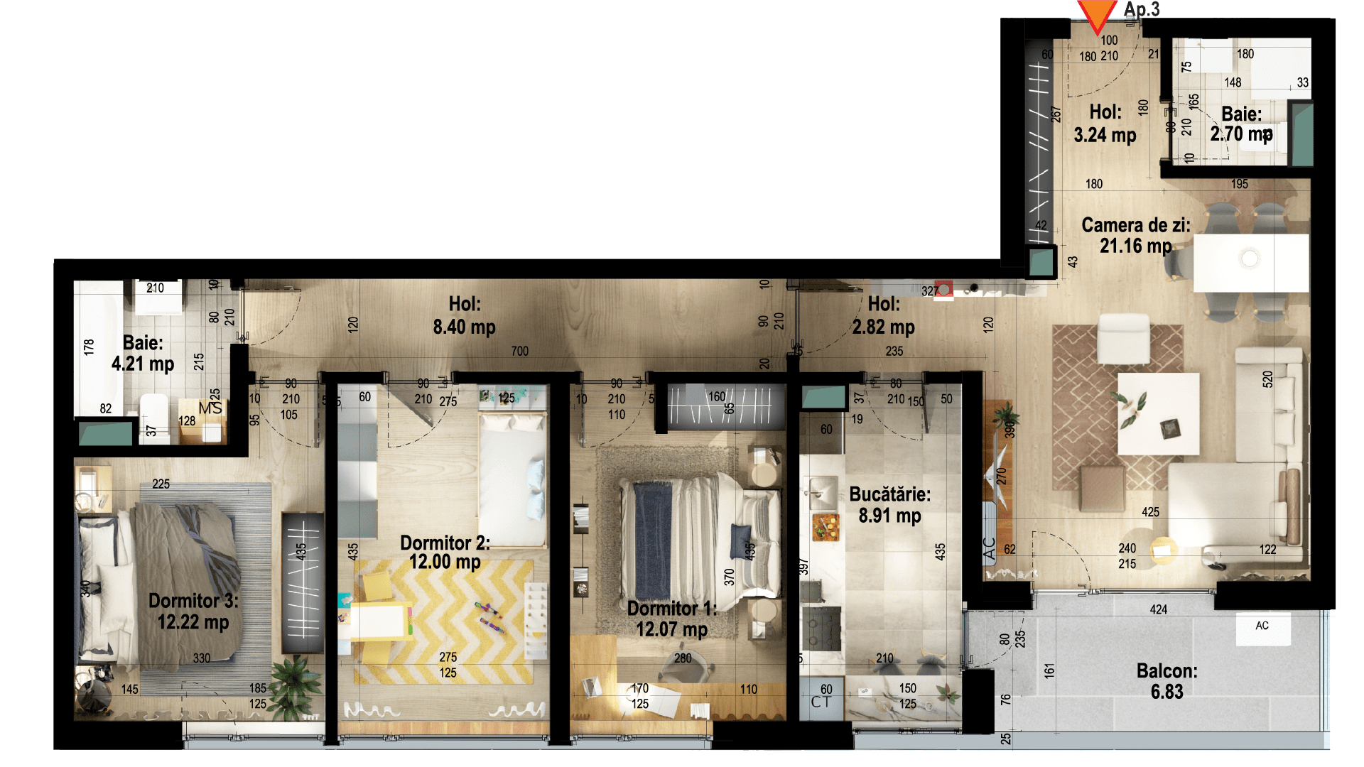 Apartment Plan 3