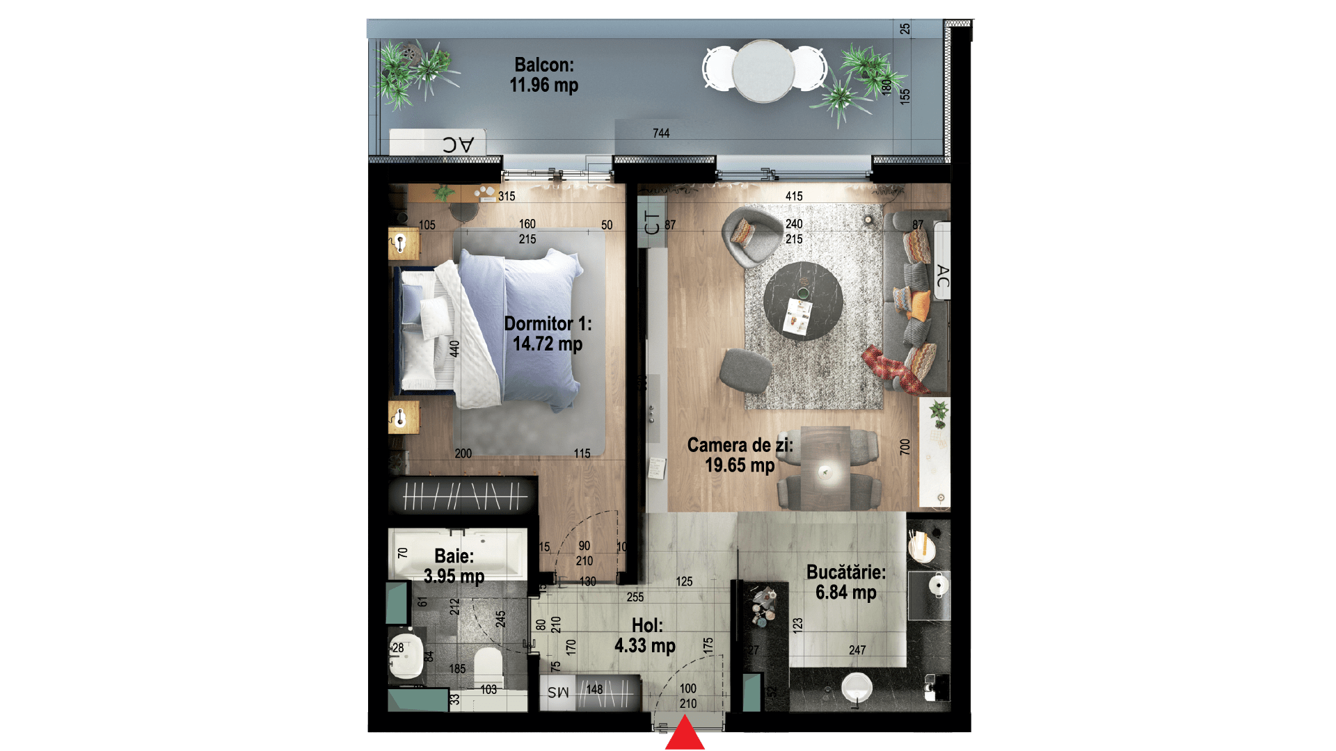 Apartament tip 9